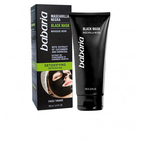 BABARIA näomask detoksifitseeriv 100ml, must