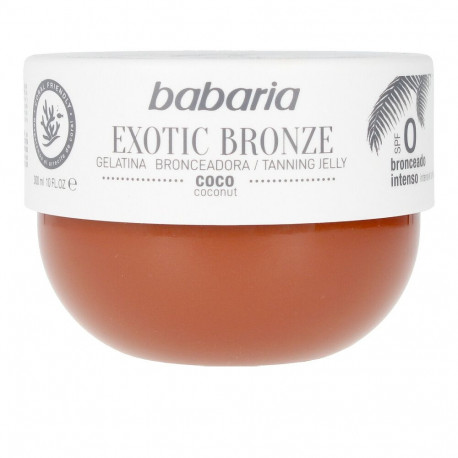 BABARIA päevitusgeel SOLAR GELATINA kookos SPF0 300ml, eksootiline pronks