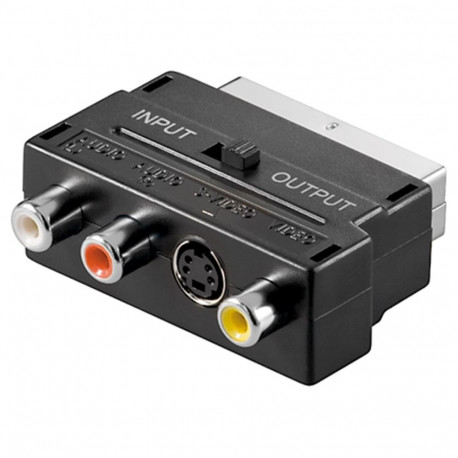 Goobay SCART-adapter sisend/väljund pistik 21-pin