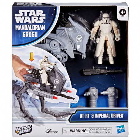 STAR WARS mängukomplekt Actionverse AT-RT sõiduk 21 cm