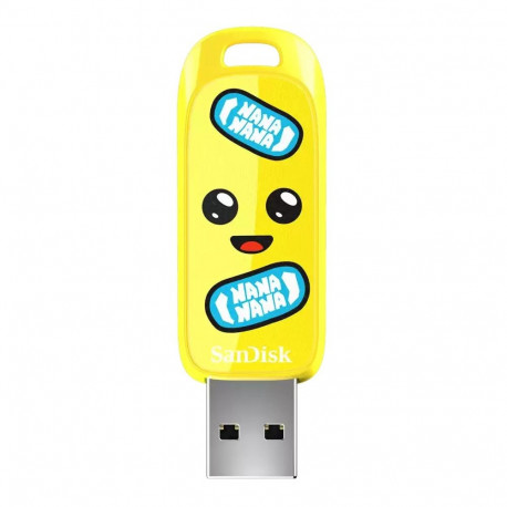 "STICK Sandisk Fortnite Peely USB 3.2 Gen1 128GB 130MBs"