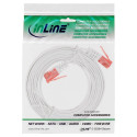 "Patchkabel flach U/UTP Cat6 weiß 2m"