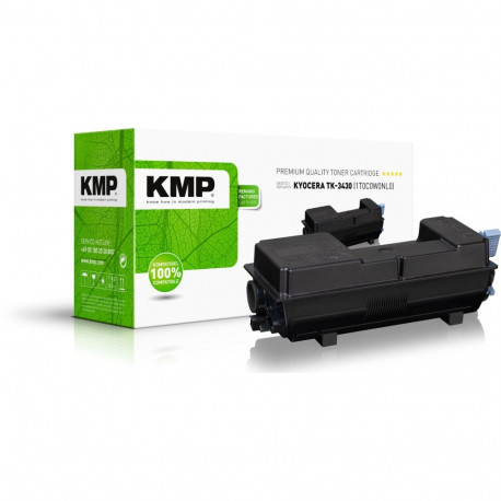 KMP toonerkassett 1T0C0W0NL0 Kyocera TK-3430-ga ühilduv, must