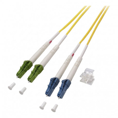 "EFB Duplex Patchkabel LC/APC-LC OS2 G652D 1m LSZH 2mm gelb"