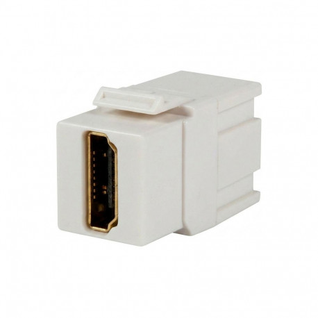 "EFB Keystone Einbauadapter HDMI A - A, weiß"