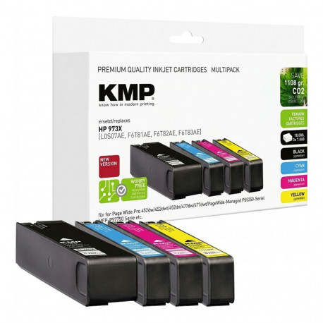 "KMP Patrone HP NR.913X Multip. 7000-10000 S. Hybrid-Chip refilled"