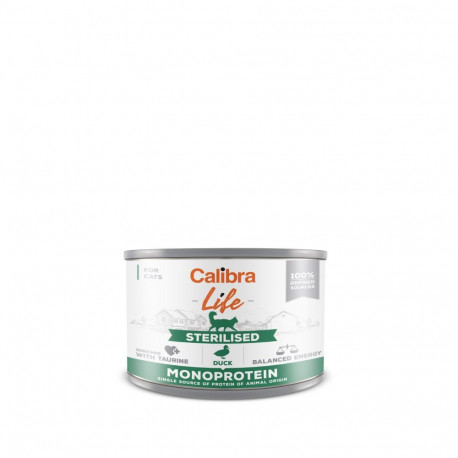 Calibra Life Sterilised Duck konserv kassidele 200g