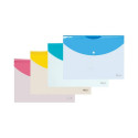 ENVELOPE PLASTIC A4 W/BUTTON 83625