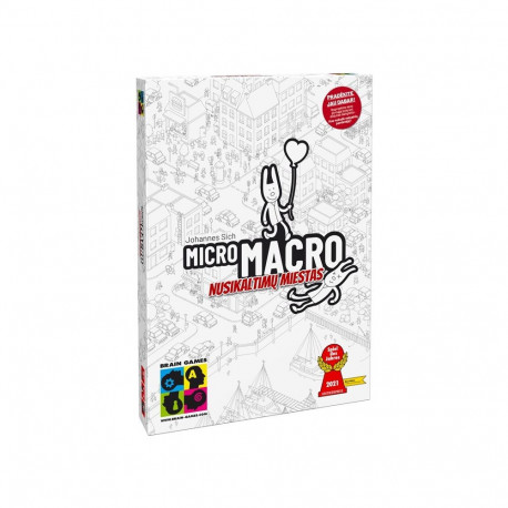 BOARD GAME MICROMACRO CRIME CITY LT