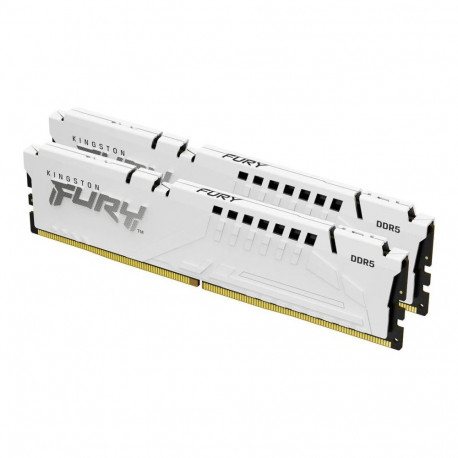 Kingston KF560C30BWEK2-32 32GB 6000MT/s DDR5 CL30 DIMM (Kit of 2) FURY Beast White EXPO |