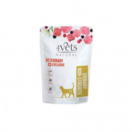 Cat Food - 4VETS Natural Urinary Non-struvite Wet Cat Food 85g