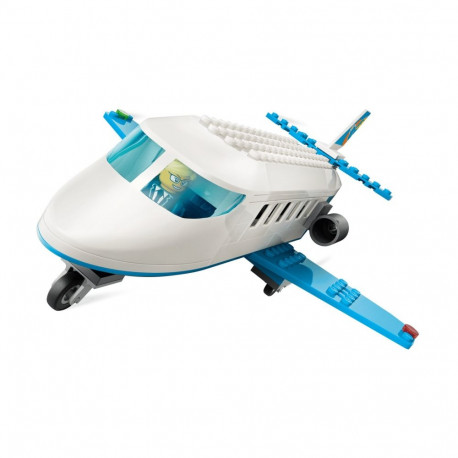 Toy Building Set - LEGO CITY 60492 Passenger Jet, 118 Pieces, 4 Minifigures