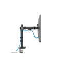 NEOMOUNTS NERO Double Flat Screen Desk Mount