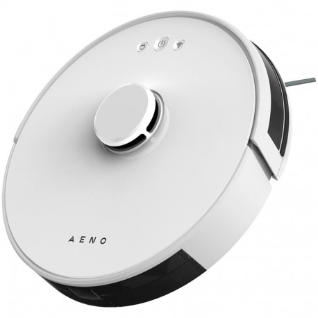 AENO RC2S Robot Vacuum, 2-in-1, Map Navigation, Turbo Mode, 2500Pa, White