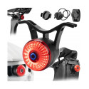 Wozinsky WIS-02 Waterproof Smart Tail Light 1pc - Black