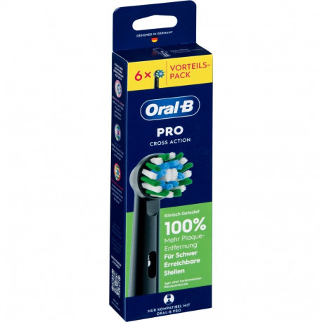 Oral-B harjapead Pro CrossAction 6tk, must