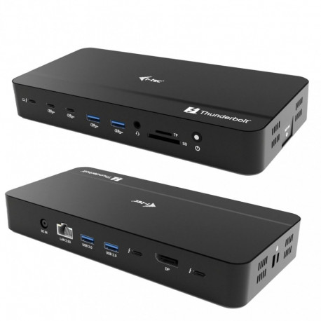 Thunderbolt 5 Triple Display Docking Station M.2 6xUSB 2.5 GLAN PD 140W