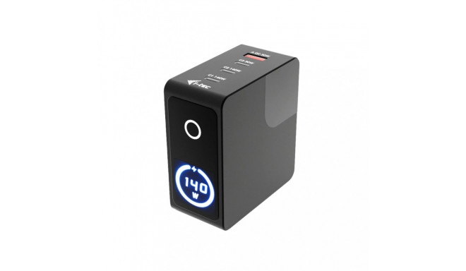 nutikas mitmeportiline USB-laadija 140W 3xUSB-C 1xUSB-A LCD 150cm