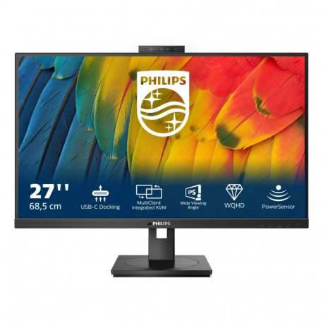 Philips arvutimonitor 5000 series 27B1U5601H/00 68.6cm (27") 2560x1440 Quad HD LCD, must