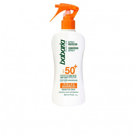 BABARIA päikesesprei tundlikule nahale SPF50+ 200ml