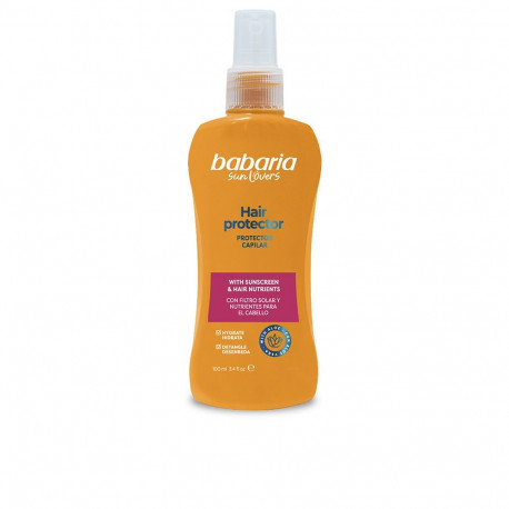 BABARIA SUN LOVERS HAIR PROTECTOR filtro solar y nutrientes para el cabello 100 ml