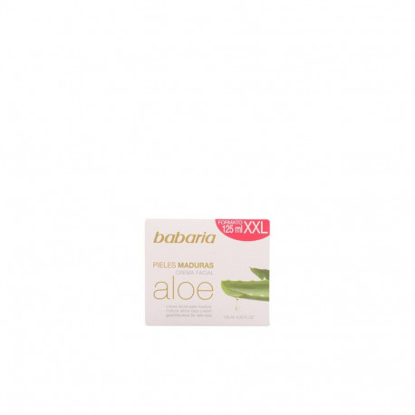 BABARIA ALOE VERA crema facial nutritiva piel madura 125 ml