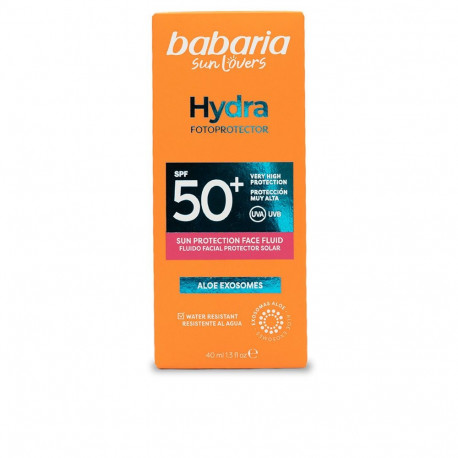 BABARIA päikesekaitsevedelik näole SUN LOVERS HYDRA SPF50+ 40ml