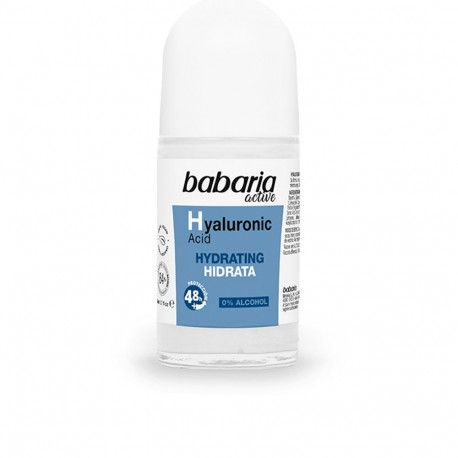 BABARIA rullikdeodorant hüaluroonhappega 50ml