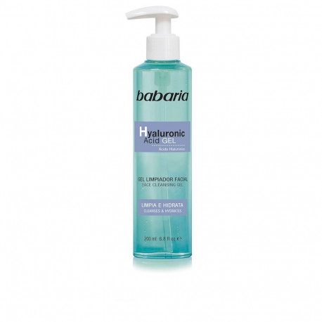 BABARIA puhastusgeel 200ml hüaluroonhappega