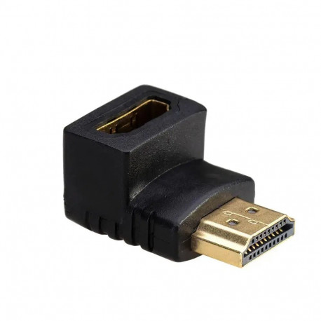 Akyga AK-AD-01 Adapter 90° HDMI (M) to HDMI (F) Black