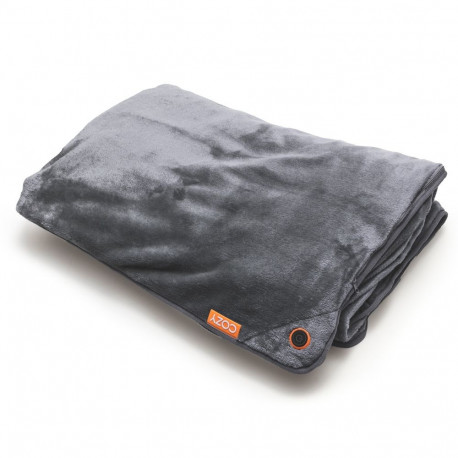 Bodi-Tek BT-BLHT-EU/1.0 COZY Snuggle Blanket Heated Throw 130 x 160cm, Gray