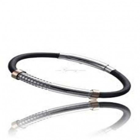 Meeste Käevõru Time Force TS5094BR23_- Metall Roostevaba teras Hõbe