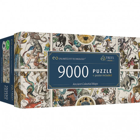 TREFL Prime pusle Muistsed kaardid, 9000 osa