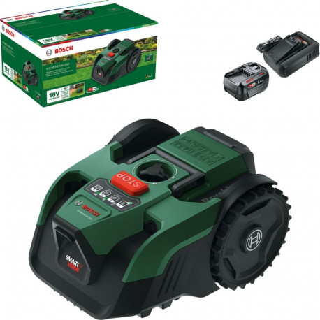 Mähroboter VISIMOW18V-200, 18Volt (grün/schwarz, 1x Li-Ion Akku 5,0Ah, POWER FOR ALL ALLIANCE)