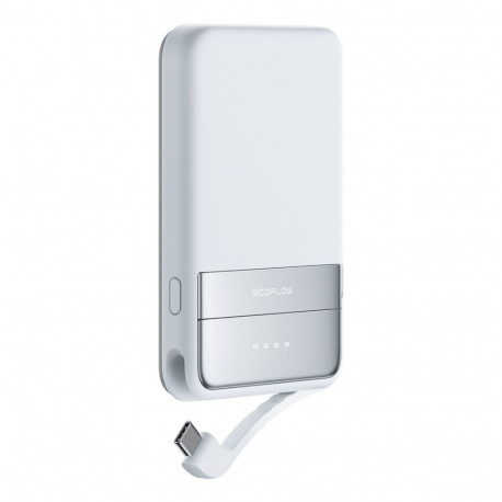 "EcoFlow Rapid 5000 Powerbank Blau 65W Kabel 15W Wireless Schnellladen"