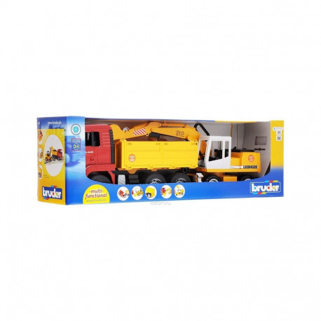 TOY CONSTRUCTION TRUCK MAN TGA BRUDER