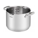 TEFAL pott G7197955 Duetto+ 6.1L roostevabast terasest nõudepesumasinas pestav kaas komplektis