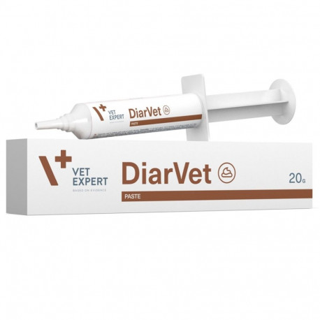 Pet Supplement - VetExpert Diarvet Paste for Dogs and Cats 20g, Grain-Free, Gluten-Free