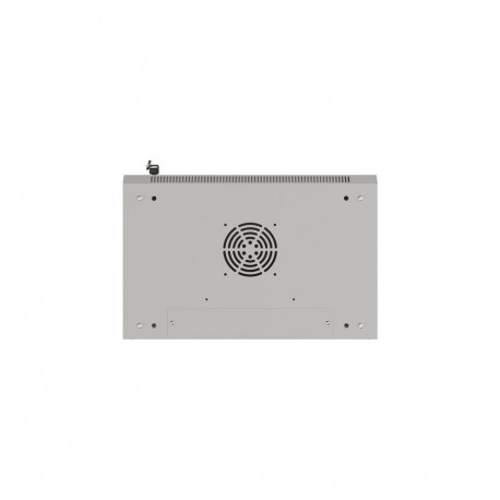 Wall Mounted Rack - Lanberg WF03-5306-10S 6U Glass Door 60 Kg Capacity Grey