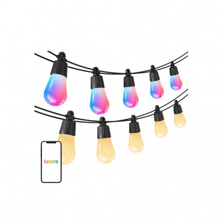LEPRO ZB1-15 Wi-Fi String Lights, 15 m