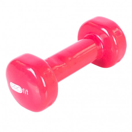 Profit vinüülhantel DK 4102 1,5kg, roosa