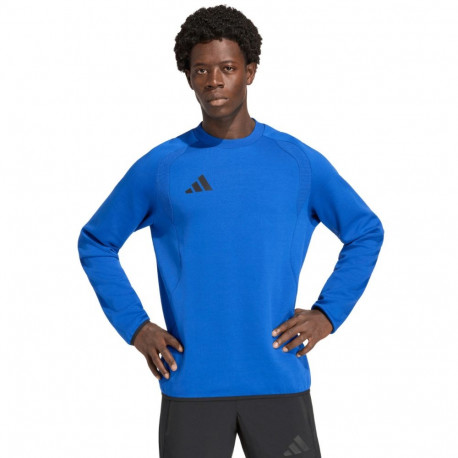 Adidas meeste dressipluus KD1146 Tiro 26 Travel Crew XL, sinine