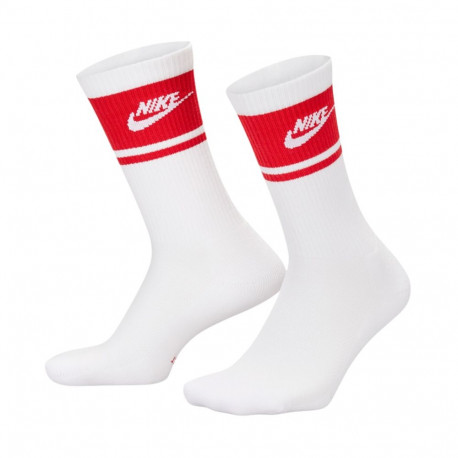 Nike sokid IM7949 900 3 paari, valge-punased
