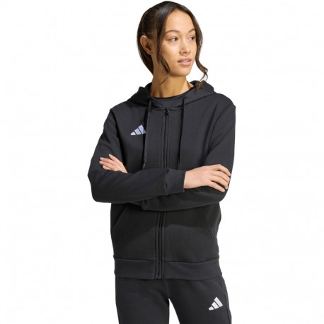 Bluza damska adidas Entrada 26 Full Zip Hoodie czarna KF5939 2XL