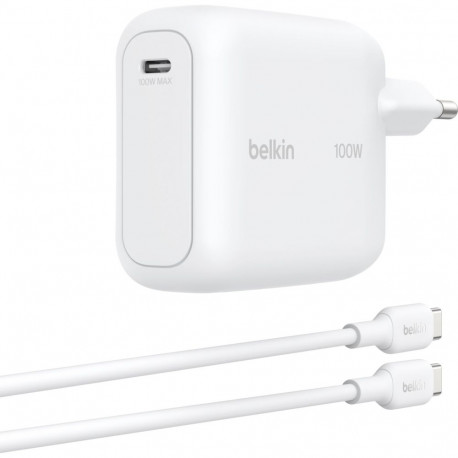 Belkin laadija WCH024kq1.5WHB6 BOOST Charge 100W USB-C GaN 1.5m