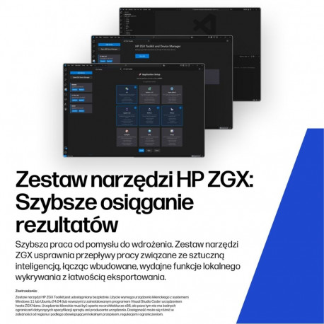 HP tehisintellekti miniarvuti ZGX Nano G1n AI Station GB10 128GB LPDDR5x-SDRAM 4TB SSD Linux, must