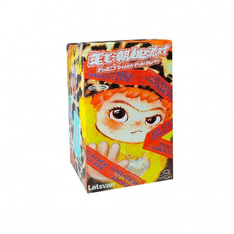 WAKUKU pehme võtmehoidja pimepakk Fuzzy Trendy Fun Party