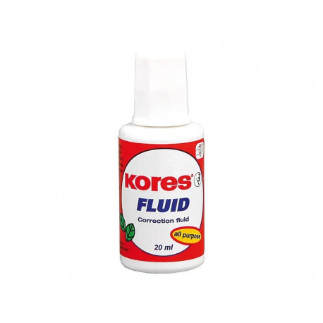 Korekcijas tepe KORES FLUID ar otiņu, 20 ml