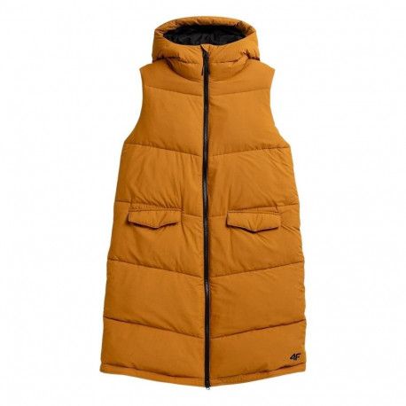 4F naiste vest H4Z21 KUDP004 82S, helepruun