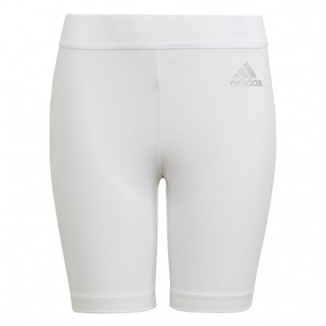 adidas laste lühikesed retuusid Techfit H23163, valge